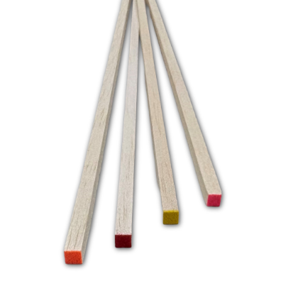 Picture of 1/4" x  1/4"  x 18" Balsa Strip Wood