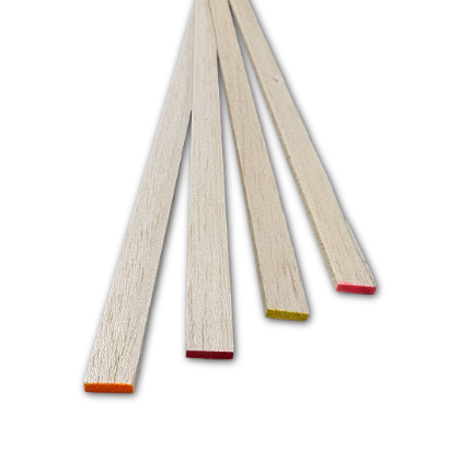Picture of 1/8" x  1/2"  x 18" Balsa Strip Wood