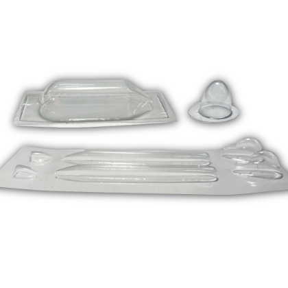 Picture of PD02 canopy, wheel pods, valve covers, scoops, spinner
